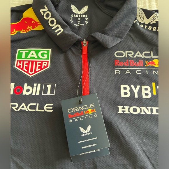 Oracle Red Bull Racing 2023 Team Polo Men’s Medium New with Tags - Picture 4 of 4